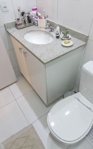 Apartamento para alugar com 72m², 2 quartos e 1 vagaBanheiro da Suíte