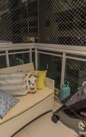 Apartamento para alugar com 72m², 2 quartos e 1 vagaVaranda da Sala