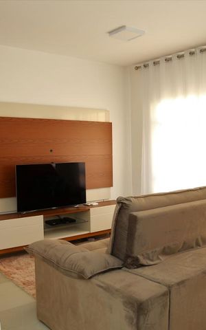Casa de condomínio à venda com 128m², 3 quartos e 2 vagasSala