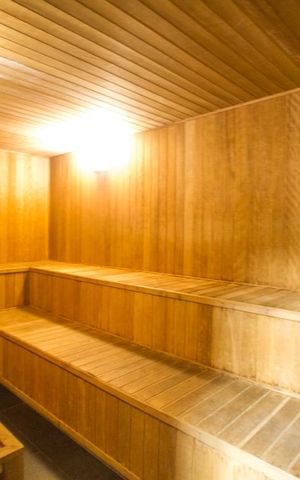 Studio à venda com 55m², 1 quarto e 1 vagaSauna