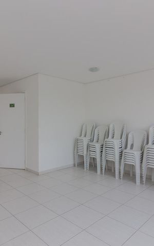 Apartamento à venda com 36m², 1 quarto e sem vaga Apartamento à venda com 36m², 1 quarto e sem vagaSalão de Festas