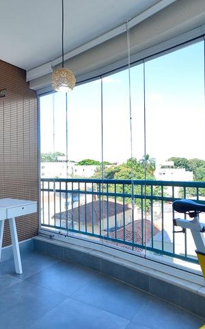Apartamento para alugar com 98m², 2 quartos e 2 vagasVaranda da Sala
