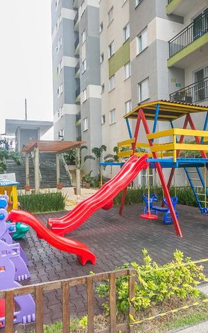 Apartamento à venda com 50m², 2 quartos e 1 vaga Apartamento à venda com 50m², 2 quartos e 1 vagaArea Comum Playground