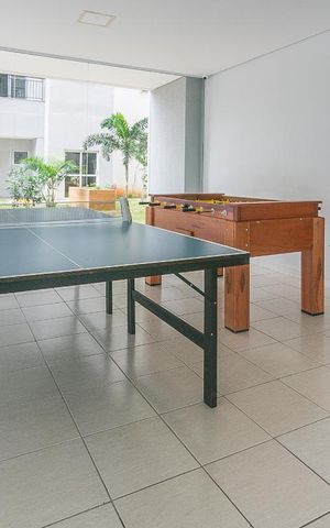 Apartamento à venda com 50m², 2 quartos e 1 vaga Apartamento à venda com 50m², 2 quartos e 1 vagaArea Comum Salão de Jogos