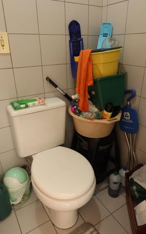 Apartamento à venda com 105m², 3 quartos e 2 vagasBanheiro de Serviço