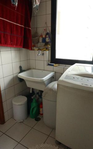 Apartamento à venda com 105m², 3 quartos e 2 vagasÁrea de Serviço