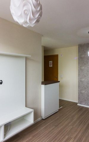 Apartamento à venda com 44m², 2 quartos e 1 vagaSala