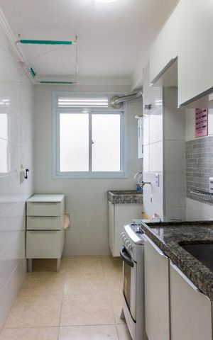 Apartamento à venda com 44m², 2 quartos e 1 vagaCozinha