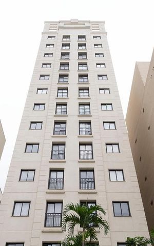 Apartamento para alugar com 36m², 1 quarto e 1 vagaFachada