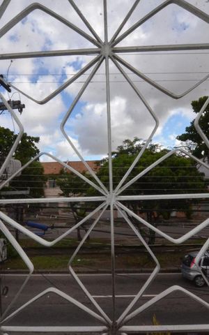Casa para alugar com 90m², 2 quartos e 1 vagaVista da sala