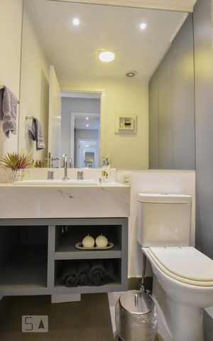Apartamento para alugar com 110m², 3 quartos e 2 vagasLavabo