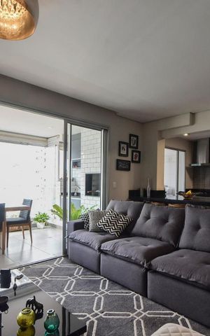 Apartamento para alugar com 110m², 3 quartos e 2 vagasSala de Estar