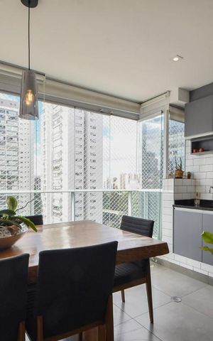 Apartamento para alugar com 110m², 3 quartos e 2 vagasVaranda Gourmet