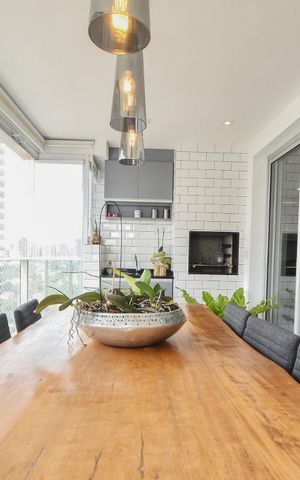 Apartamento para alugar com 110m², 3 quartos e 2 vagasVaranda Gourmet