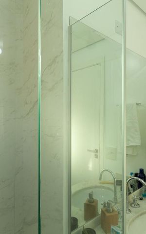 Apartamento à venda com 56m², 2 quartos e 1 vaga Apartamento à venda com 56m², 2 quartos e 1 vaga Banheiro da Suite