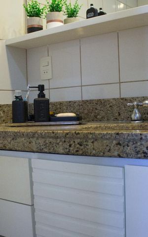 Apartamento para alugar com 160m², 2 quartos e 2 vagas Apartamento para alugar com 160m², 2 quartos e 2 vagasBanheiro Social