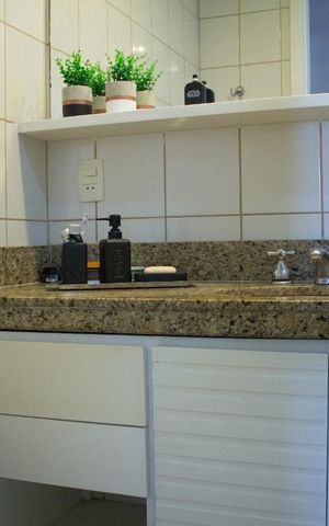 Apartamento para alugar com 160m², 2 quartos e 2 vagas Apartamento para alugar com 160m², 2 quartos e 2 vagasBanheiro Social
