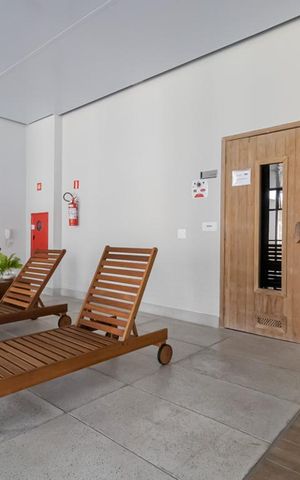 Apartamento para alugar com 63m², 1 quarto e 2 vagas Apartamento para alugar com 63m², 1 quarto e 2 vagasÁrea comum - Sauna