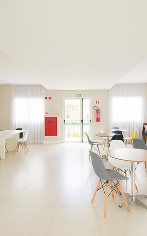 Apartamento à venda com 40m², 2 quartos e sem vagaÁrea comum - Salão de festas