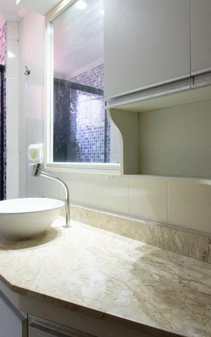 Apartamento à venda com 60m², 2 quartos e 1 vaga Apartamento à venda com 60m², 2 quartos e 1 vagaBanheiro
