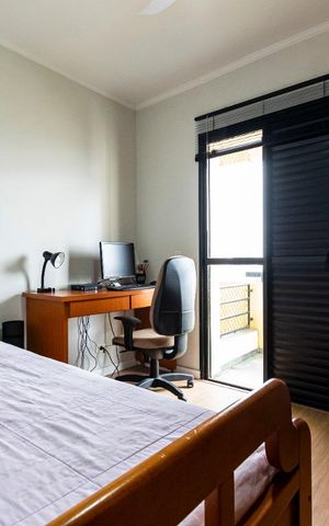 Apartamento à venda com 96m², 3 quartos e 2 vagasQuarto 1