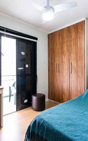 Apartamento à venda com 96m², 3 quartos e 2 vagasQuarto 2