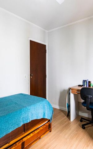 Apartamento à venda com 96m², 3 quartos e 2 vagasQuarto 2