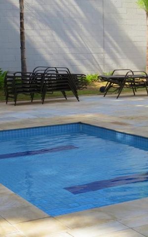 Apartamento à venda com 39m², 1 quarto e 1 vaga Apartamento à venda com 39m², 1 quarto e 1 vagaÁrea comum - Piscina