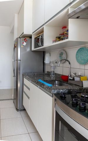 Apartamento à venda com 47m², 2 quartos e 1 vagaCozinha