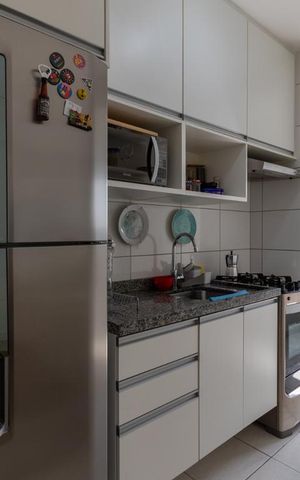 Apartamento à venda com 47m², 2 quartos e 1 vagaCozinha