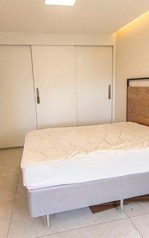Apartamento à venda com 55m², 1 quarto e 1 vagaQuarto