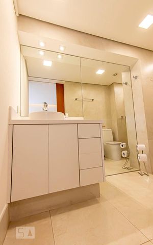 Apartamento à venda com 55m², 1 quarto e 1 vagaBanheiro