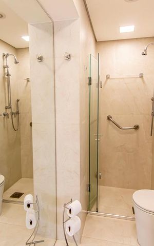 Apartamento à venda com 55m², 1 quarto e 1 vagaBanheiro