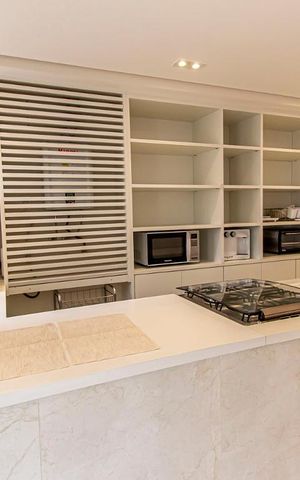 Apartamento à venda com 55m², 1 quarto e 1 vagaCozinha