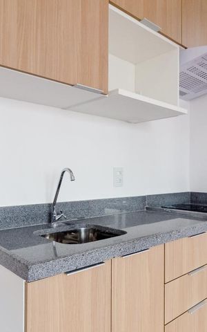 Apartamento à venda com 32m², 1 quarto e sem vaga Apartamento à venda com 32m², 1 quarto e sem vagaCozinha