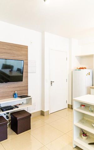 Studio para alugar com 35m², 1 quarto e 1 vaga Studio para alugar com 35m², 1 quarto e 1 vagaSala