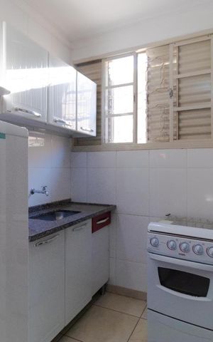 Studio para alugar com 43m², 1 quarto e sem vaga Studio para alugar com 43m², 1 quarto e sem vagaCozinha