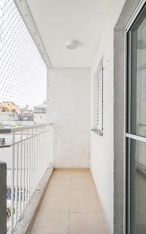 Apartamento à venda com 65m², 3 quartos e 1 vagaVaranda