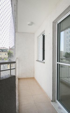 Apartamento à venda com 65m², 3 quartos e 1 vagaVaranda