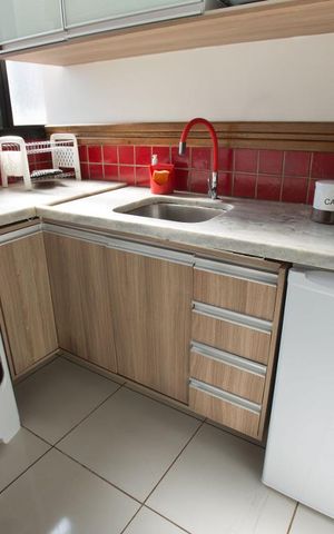 Apartamento para alugar com 55m², 1 quarto e 1 vagaCozinha