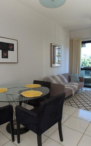 Apartamento para alugar com 55m², 1 quarto e 1 vagaSala