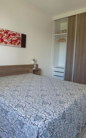 Apartamento para alugar com 55m², 1 quarto e 1 vagaQuarto
