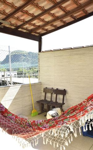 Casa de condomínio para alugar com 180m², 2 quartos e 2 vagasCobertura