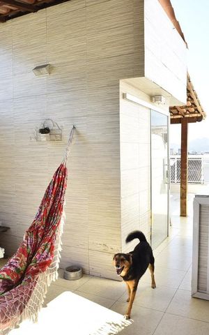 Casa de condomínio para alugar com 180m², 2 quartos e 2 vagasCobertura