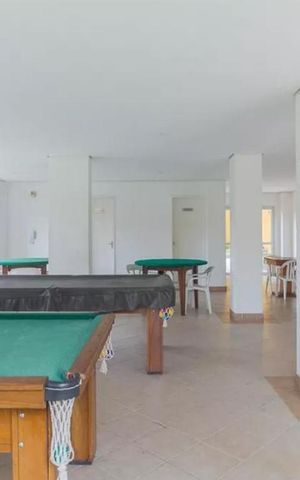 Apartamento para alugar com 58m², 2 quartos e 1 vaga Apartamento para alugar com 58m², 2 quartos e 1 vagaÁrea comum - Salão de Jogos