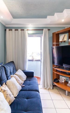 Apartamento à venda com 57m², 2 quartos e 1 vaga Apartamento à venda com 57m², 2 quartos e 1 vagaSala