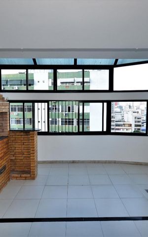 Apartamento à venda com 100m², 1 quarto e 1 vagaVaranda com churrasqueira