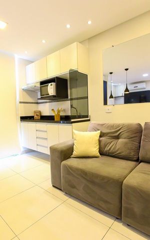 Apartamento à venda com 36m², 1 quarto e 1 vaga Apartamento à venda com 36m², 1 quarto e 1 vagaSala