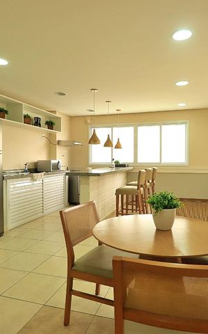 Apartamento para alugar com 47m², 2 quartos e 1 vagaÁrea comum - Salão de festas