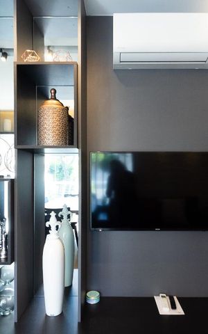 Apartamento para alugar com 49m², 1 quarto e 1 vaga Apartamento para alugar com 49m², 1 quarto e 1 vagaDetalhe Sala